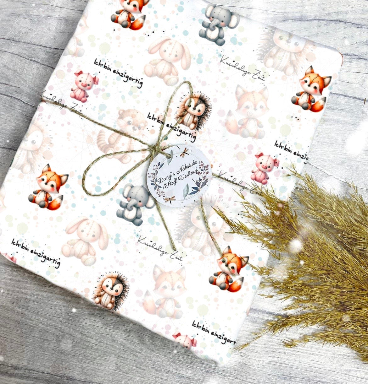 Kuscheltier  Neue Vorbestellung mit french Terry